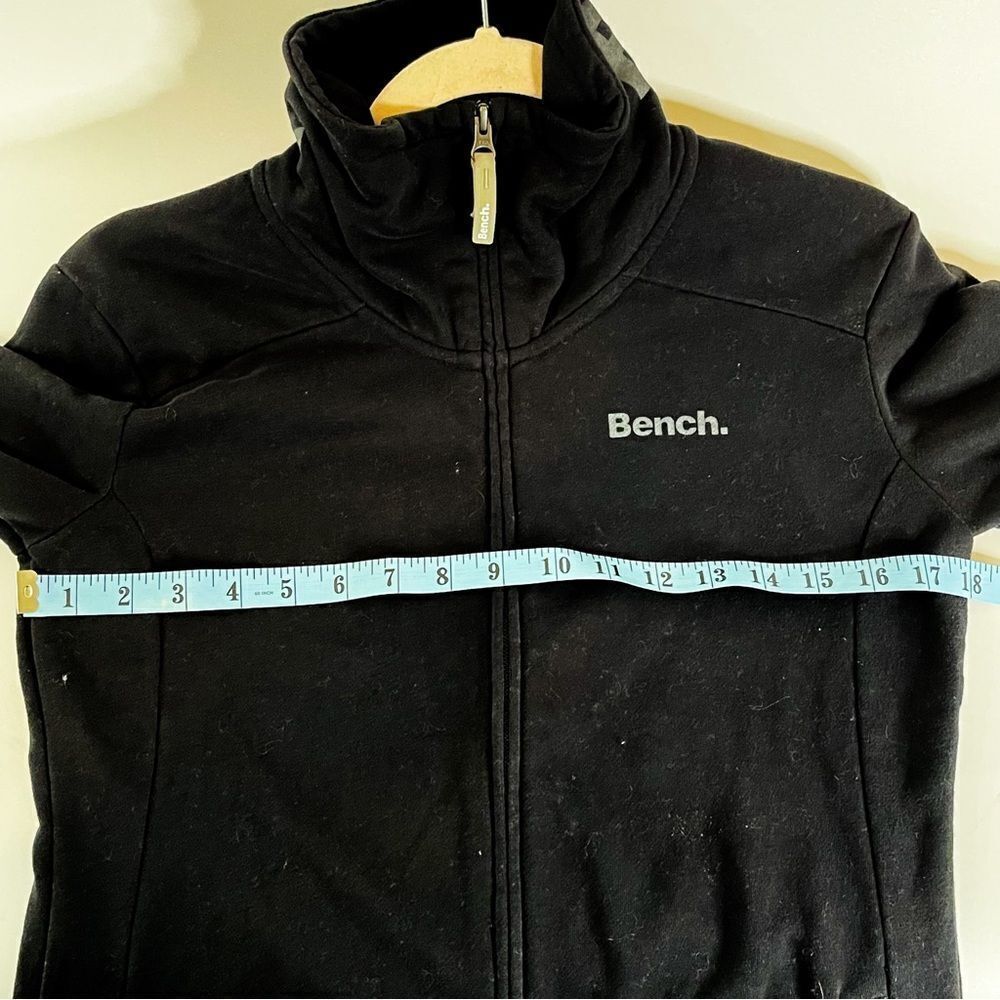 Bench Women's Black Fleece Full-Zip Jacket - Size Medium - Picture 5 of 6
